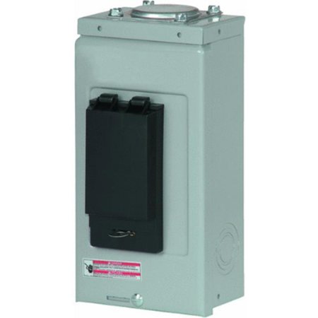 EATON CUTLER-HAMMER Load Center, BR, 2 Spaces, 70A, 120/240V, Main Lug, 1 Phase BR24L70FP